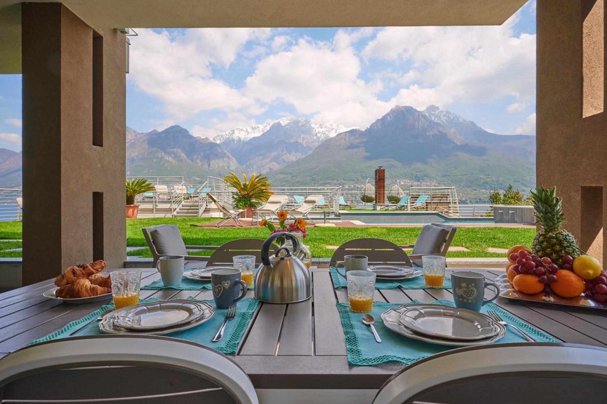 Bellagio Village- 4 Apartments By The Lake - Seasonal Warm Pool And Sauna Oliveto Lario Extérieur photo