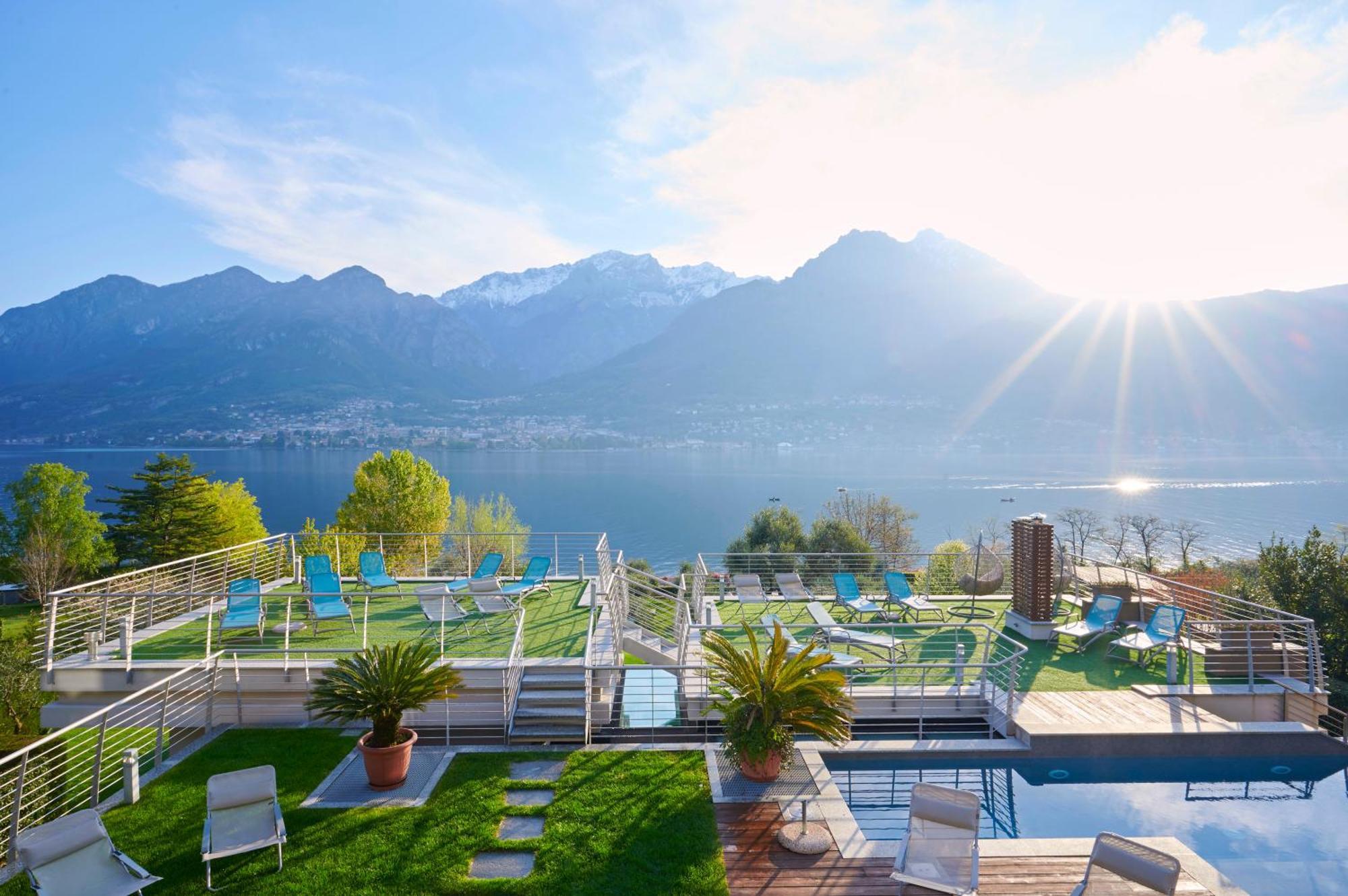 Bellagio Village- 4 Apartments By The Lake - Seasonal Warm Pool And Sauna Oliveto Lario Extérieur photo